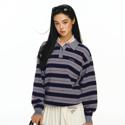 Ariseism 美式复古设计感毛衣女秋季新款宽松上衣 商品图1