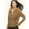 Ariseism 美式复古设计感环保皮草毛衣外套女秋冬新款修身上衣 商品缩略图2