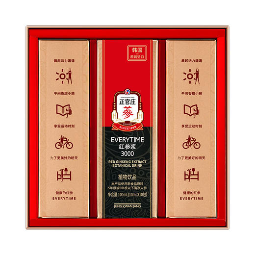 正官庄人参原装进口EVERYTIME红参浆300g 商品图6