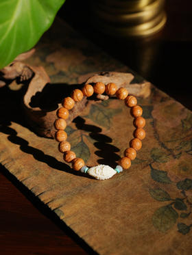 猴头核桃猛犸牙手串