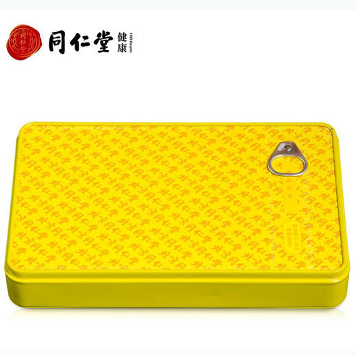 北京同仁堂食用阿胶250g铁盒（送同仁堂专用辅料包、药酒1瓶、阿胶糕储存盒一个)   阿胶糕阿胶块熬制固元膏 商品图2