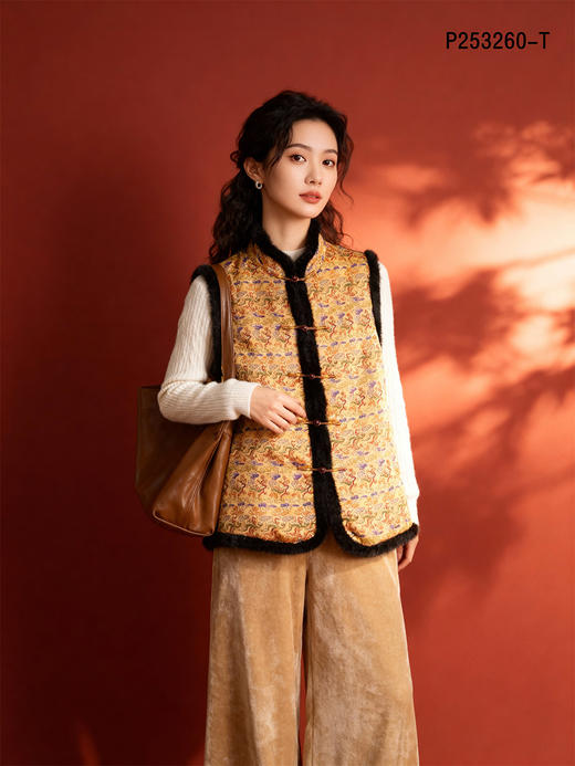 P253260-T棉马甲 商品图1