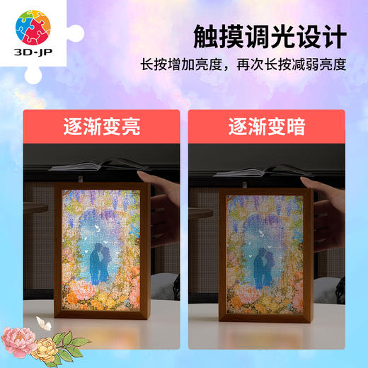 160片 灯光画拼图【S】 QA1014 Starry阿星-浪漫满屋 商品图3