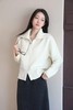 【米麻薯全羊毛加厚翻领开衫】可穿至140斤~独特圈圈纱工艺➕客供澳洲进口100%美丽诺羊毛，更轻盈更柔软~上身慵懒随性，百搭不挑人WD 商品缩略图5