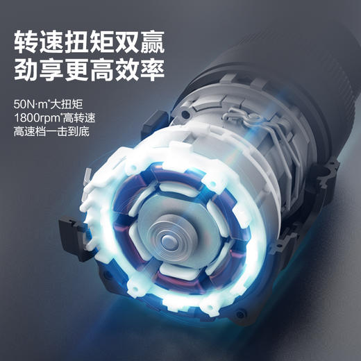 威克士联名款伯纳乌星空手电钻锂电池WU135R迷你无刷智能手枪钻【定制限量典藏版】 商品图4