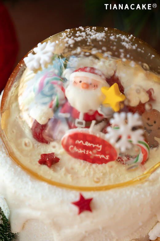 梦幻水晶球（六寸草莓椰子口味蛋糕） 商品图4