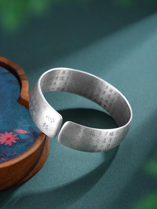 子佩集S999手工银【莲心自在】手镯【55081263】原创设计 商品图2