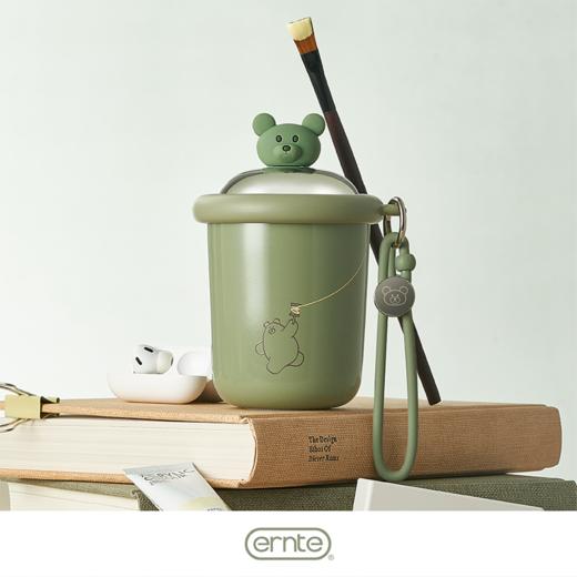 ERNTE昂特明星同款新品小绿杯钛杯水杯吸管杯 商品图1