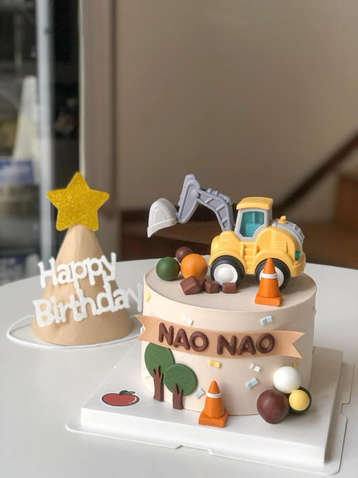 挖掘机蛋糕 商品图0