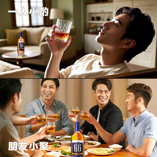 百利得Blender 66 国产单一调和威士忌 【广东地区开盖扫码100%有奖】 商品图7