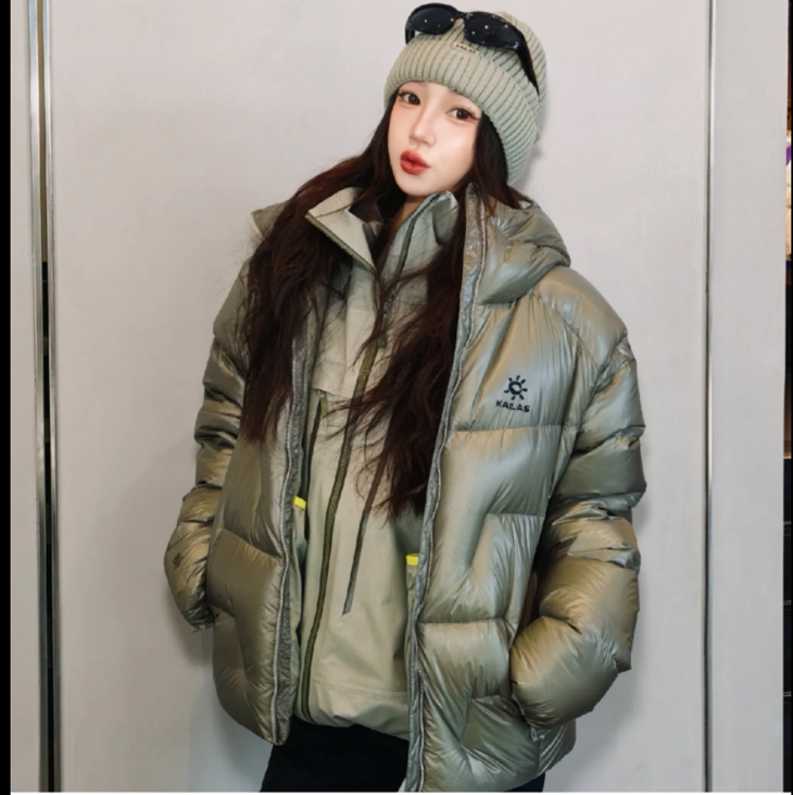 推荐自留！无敌的存在！随便出入专柜！只有220件断码！！越南回货！！官网同步在售4000十，无惧严寒凯乐石5000GT雪山羽绒服   铠甲羽绒服