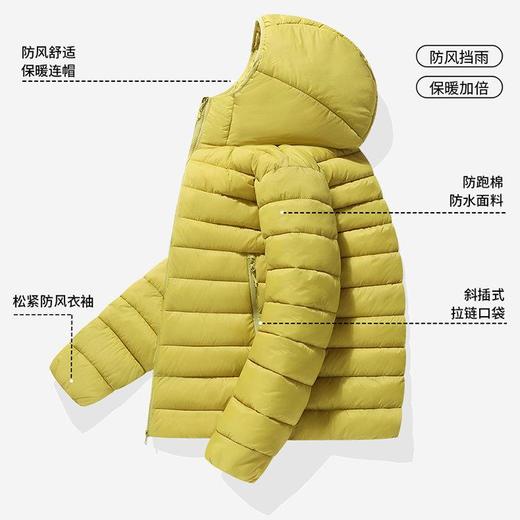 鸟家同款【NICESELF 轻量化连帽排骨P棉服】轻量排骨结构  男女同款da牌代工厂  户外级别  冬季防水保暖  PLantcoft·p棉蓄热锁温 商品图1