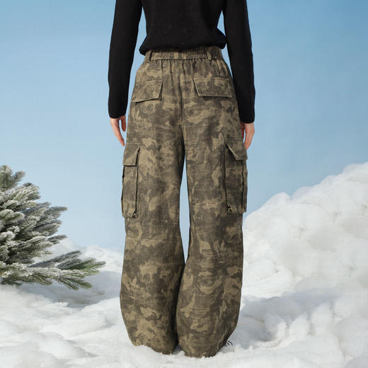 休闲宽松迷彩扎染直筒工装裤-纪念日百货门店同款167998132 商品图2