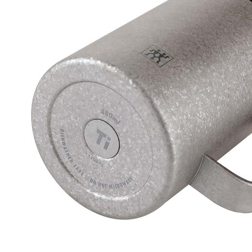 1034862 双立人Thermo Plus真空保温钛马克杯璀璨银480ml 商品图8