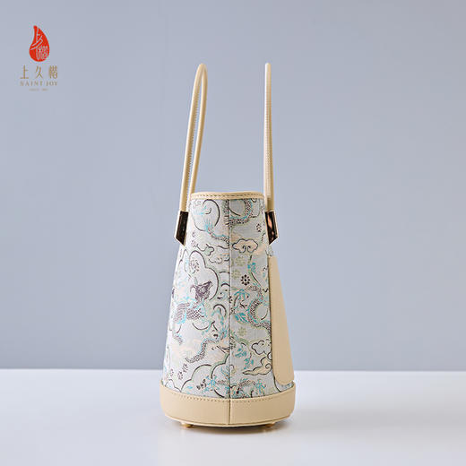 SAINTJOY/上久楷  宋锦拎包 牛龙图 XB3B015208002 （不含礼盒包装 商品图2