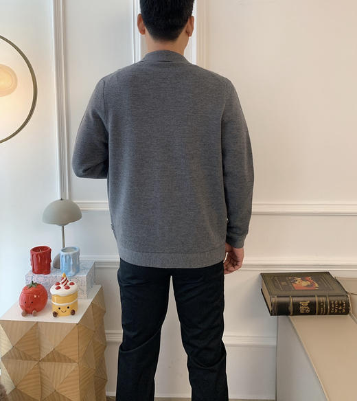 125-4 家属福利 老板羊毛开衫 老朱176/146穿的L 商品图6