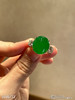艳绿蛋面戒指【5030712】具体价格微信咨询 商品缩略图0