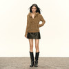 Ariseism 美式复古设计感环保皮草毛衣外套女秋冬新款修身上衣 商品缩略图3