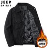 JEEP SPIRIT灯芯绒羽绒服男夹克冬季爸爸装休闲工装服HL8608B 商品缩略图1
