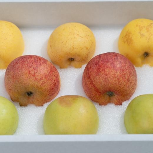 苹果三拼丨水蜜桃苹果+金果+艾妃，一次吃三种口感，三种不同感受，口感酸甜多汁，有香气，家庭装，大小不一，量不多，抓紧入手！ 商品图8