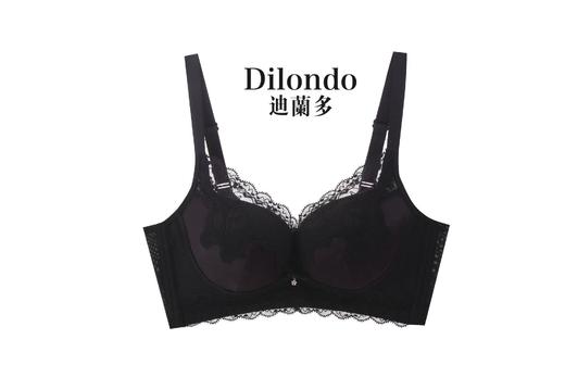 迪兰多车缝无钢圈中厚杯蚕丝养胸护胸聚拢有型2118473 商品图7