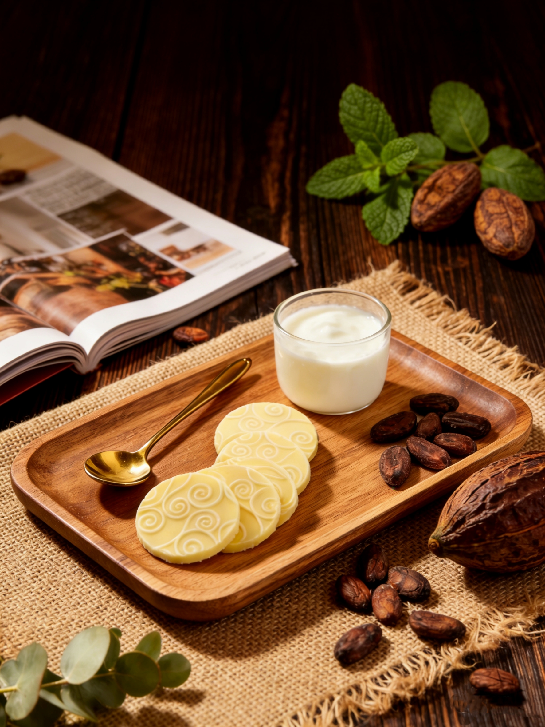 酸奶风味白巧片