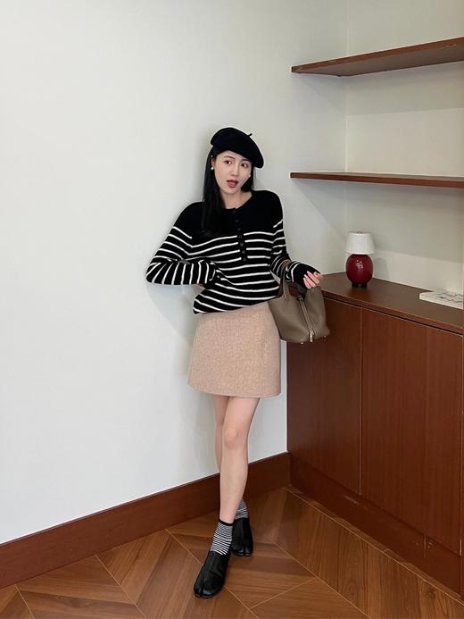 【100%纯羊毛包臀短裙】5色可选~高腰+包臀+内衬，各种身材都能穿，梨形、苹果型、小个子都友好！软糯保暖，秋冬必备WD 商品图7