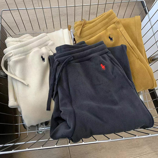 一条过冬！加绒加厚拉夫 双面绒阔腿裤！ 商品图7