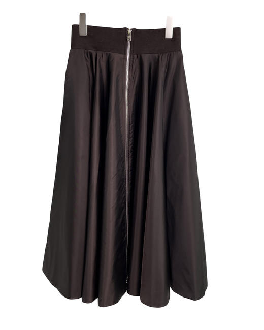 女款尼龙工装百褶半身裙zo020 商品图0