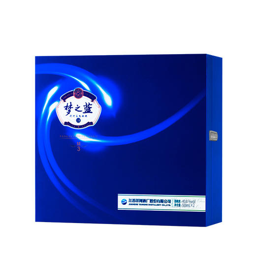 洋河 梦之蓝M3礼盒 40.8度 500mL 浓香型白酒 商品图2