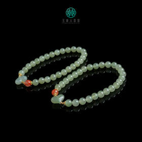 DS925和田玉单圈-屁桃圆珠