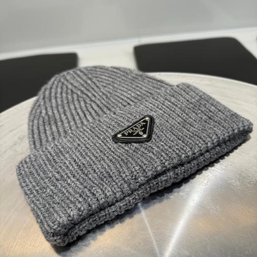 针织帽高级的休闲感 谱拉达 三角形徽标滑雪冷帽 商品图2