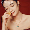 ZEGL本命马DIY葫芦天然石项链女轻奢小众虎眼石锁骨链秋冬配饰品 商品缩略图4