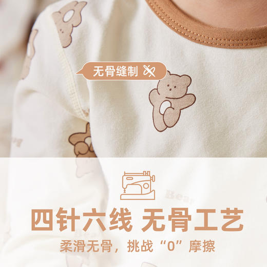 【秋冬家居服合集】宝宝家居服套装儿童秋装睡衣两件套女童内衣套装潮 商品图3