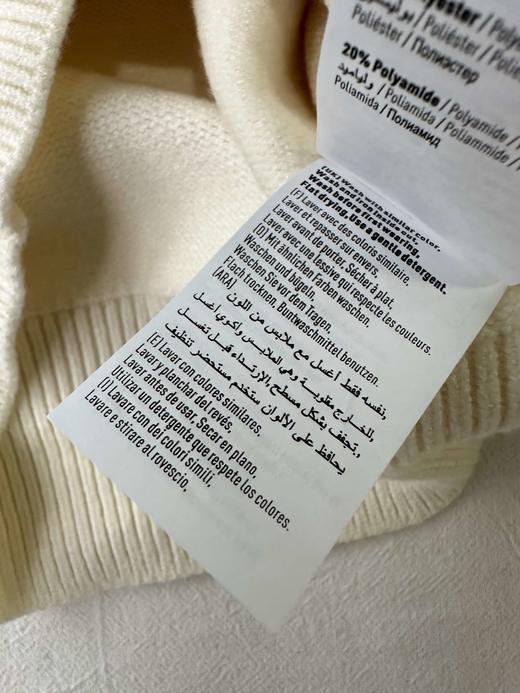 贝壳三 百搭基础款纯色圆领毛衣女软糯舒适百搭针织衫C120525 商品图10