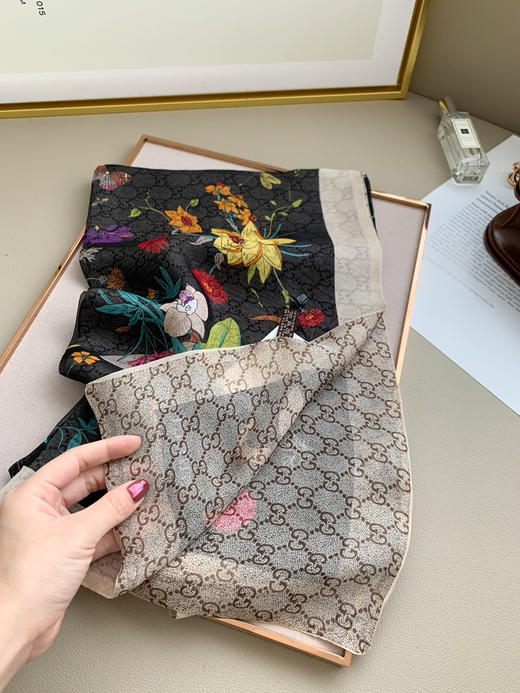 真丝围巾丝巾 商品图1