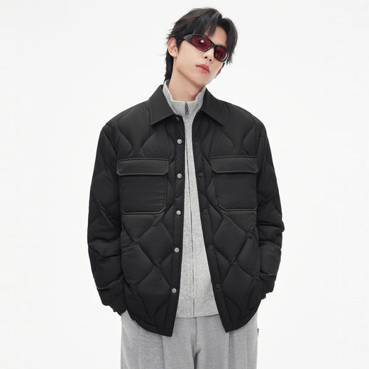 gxg.jeans男装 冬季热卖翻领短款羽绒服J24XD254040 商品图1