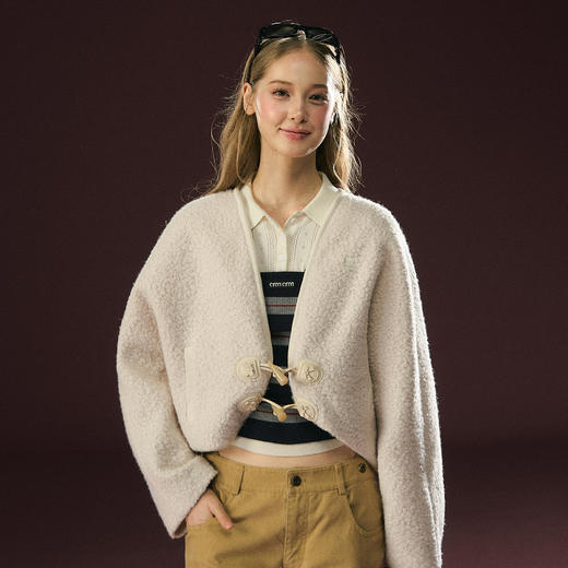 Ariseism 美式复古设计感短外套女秋冬新款上衣 商品图0