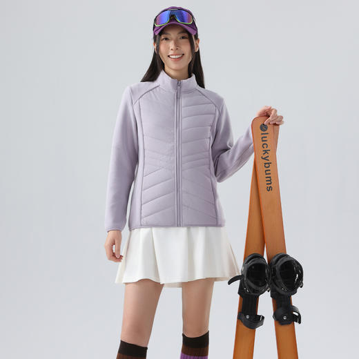 【纯羊毛修身内胆毛&外套】 轻薄秋冬季修身内胆 男女户外滑雪跑步防风保暖运动外套男 商品图6