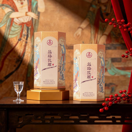 五粮液股份出品·丝路花雨 浓香型白酒 商品图1
