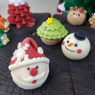 【圣诞乐园，0色素卡通馒头】3种规格，3种口味，6分钟秒出仪式感，宝妈超安心 商品图5