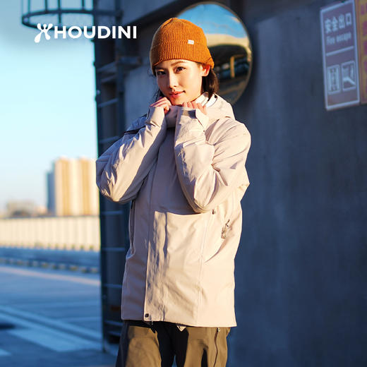 HOUDINI胡丁尼Ride Insulated飞车户外女冬防风保暖滑雪棉服外套 810044 商品图1
