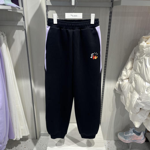 安踏童装儿童休闲裤26春季新款女大童百搭针织运动长裤 362618719 商品图0