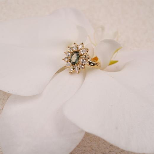 北京仓｜Agapee-Calia-青色 锤纹 锆石 戒指［法国设计师］ 商品图6