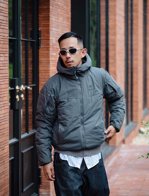 zm38-始祖鸟 新款 单拉链口袋军鸟连帽棉服(MG) 商品图4