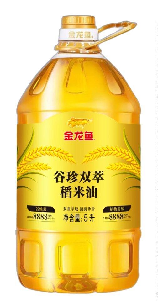 金龙鱼谷珍双萃稻米油5L 商品图0