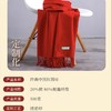 经典中国红 柔软亲肤厚实保暖大红围巾 商品缩略图4