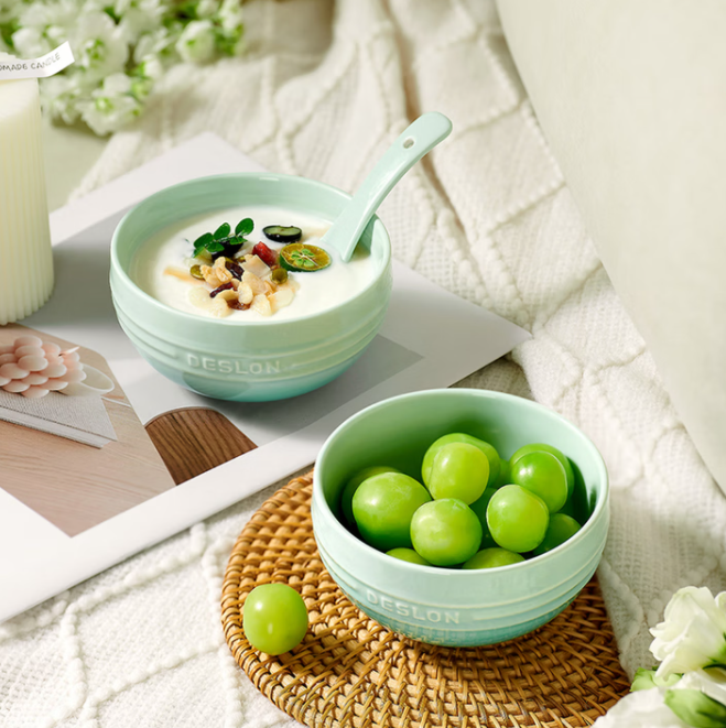 暖阳系列陶瓷餐具十二件套