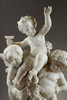 独角鹿西洋古董19世纪法国著名雕塑家Math. Moreau签名创作神话人物主题卡拉拉大理石雕塑作品《年轻的巴克斯》 商品缩略图5