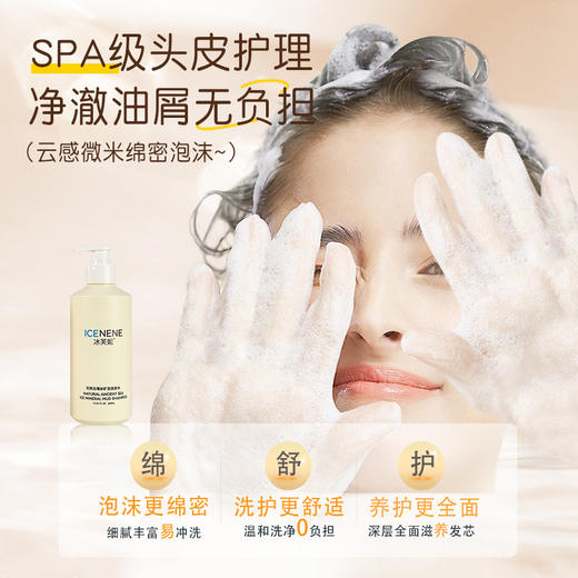冰芙妮洗发水400ml深层清洁控油去屑蓬松柔顺发质 商品图6